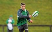26 January 2012; Ireland's Ronan O'Gara in action during squad training ahead of their RBS Six Nations Rugby Championship game against Wales on February 5th. Ireland Rugby Squad Training, University of Limerick, Limerick. Picture credit: Diarmuid Greene / SPORTSFILE