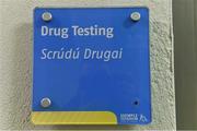 21 May 2017; Sign for a drug testing room ahead of the Munster GAA Hurling Senior Championship Semi-Final match between Tipperary and Cork at Semple Stadium in Thurles, Co Tipperary. Photo by Brendan Moran/Sportsfile