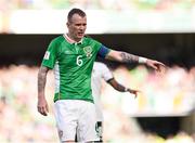11 June 2017; Glenn Whelan of Republic of Ireland during the FIFA World Cup Qualifier Group D match between Republic of Ireland and Austria at Aviva Stadium, in Dublin.  Photo by Seb Daly/Sportsfile