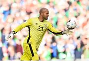 11 June 2017; Darren Randolph of Republic of Ireland during the FIFA World Cup Qualifier Group D match between Republic of Ireland and Austria at Aviva Stadium, in Dublin.  Photo by Seb Daly/Sportsfile
