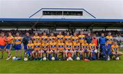 11 June 2017; The Clare squad prior to the Munster GAA Football Senior Championship Semi-Final match between Kerry and Clare at Cusack Park, in Ennis, Co. Clare. Photo by Sam Barnes/Sportsfile