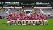 11 June 2017; The Galway panel ahead of the GAA Connacht GAA Football U17 Championship Final match between Galway and Mayo at Pearse Stadium, Salthill, Galway. Photo by Daire Brennan/Sportsfile