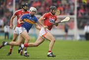 21 May 2017; Christopher Joyce of Cork in action against Niall O'Meara of Tipperary during the Munster GAA Hurling Senior Championship Semi-Final match between Tipperary and Cork at Semple Stadium in Thurles, Co Tipperary. Photo by Brendan Moran/Sportsfile