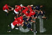 13 June 2017; A general view of the action during the match between the Highlanders and the British & Irish Lions at Forsyth Barr Stadium in Dunedin, New Zealand. Photo by Stephen McCarthy/Sportsfile