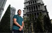 13 June 2017; Niall Scannell of Ireland poses for a portrait after an Ireland Rugby Press Conference at Relo no Kaigishitsu in Tokyo, Japan. Photo by Brendan Moran/Sportsfile