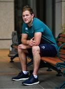 13 June 2017; Kieran Marmion of Ireland poses for a portrait after an Ireland Rugby Press Conference at Relo no Kaigishitsu in Tokyo, Japan. Photo by Brendan Moran/Sportsfile