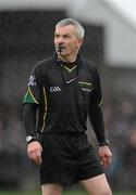 25 January 2012; Referee Paddy Russell, Tipperary. Dr Harty Cup, Quarter-Final Replay, Nenagh CBS v Thurles CBS, The Ragg GAA Grounds, Thurles, Co. Tipperary. Picture credit: Diarmuid Greene / SPORTSFILE