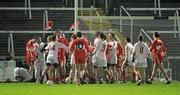 28 January 2012; Players from both teams get involved in an altercation during the first half. Power NI Dr. McKenna Cup Final, Derry v Tyrone, Morgan Athletic Grounds, Armagh. Picture credit: Oliver McVeigh / SPORTSFILE