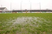29 January 2012; A general view of St Conleth's Park after the game was postponed due to a waterlogged pitch. Bord na Mona O'Byrne Cup Final, Dublin City University v Kildare, St Conleth's Park, Newbridge, Co. Kildare. Photo by Sportsfile