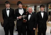 27 January 2012; In attendance at the GUI Champions' Dinner 2012 are members of the Irish Schools Stroke Play Champions Sligo Grammer School. GUI Champions' Dinner 2012, Carton House, Maynooth, Co. Kildare. Picture credit: Matt Browne / SPORTSFILE