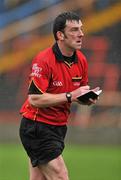 29 January 2012; Referee Paul O'Dwyer. Bord na Mona Walsh Cup, Laois v Dublin, O'Moore Park, Portlaoise, Co. Laois. Picture credit: David Maher / SPORTSFILE
