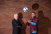31 January 2012; Drogheda United manager Mick Cooke and assistant manager Robbie Horgan, right, after a press conference ahead of the new Airtricity League season. Drogheda United Press Conference, Newlands Golf Club, Naas Road, Dublin. Picture credit: Pat Murphy / SPORTSFILE