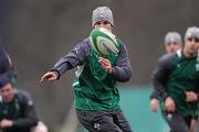 31 January 2012; Ireland's Jonathan Sexton in action during squad training ahead of his side's RBS Six Nations Rugby Championship game against Wales on Sunday. Ireland Rugby Squad Training, Carton House, Maynooth, Co. Kildare. Picture credit: Stephen McCarthy / SPORTSFILE