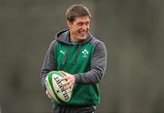 31 January 2012; Ireland's Ronan O'Gara during squad training ahead of his side's RBS Six Nations Rugby Championship game against Wales on Sunday. Ireland Rugby Squad Training, Carton House, Maynooth, Co. Kildare. Picture credit: Stephen McCarthy / SPORTSFILE