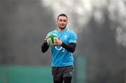 31 January 2012; Ireland's Dave Kearney during squad training ahead of his side's RBS Six Nations Rugby Championship game against Wales on Sunday. Ireland Rugby Squad Training, Carton House, Maynooth, Co. Kildare. Picture credit: Stephen McCarthy / SPORTSFILE
