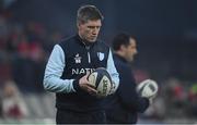 21 January 2017; Racing 92 defence coach Ronan O'Gara ahead of the European Rugby Champions Cup Pool 1 Round 6 match between Munster and Racing Metro 92 at Thomond Park in Limerick.  Photo by Brendan Moran/Sportsfile