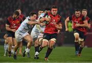 21 January 2017; CJ Stander of Munster in action during the European Rugby Champions Cup Pool 1 Round 6 match between Munster and Racing Metro 92 at Thomond Park in Limerick.  Photo by Brendan Moran/Sportsfile