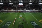 13 June 2017; A general view of Forsyth Barr Stadium prior to the match between the Highlanders and the British & Irish Lions at Forsyth Barr Stadium in Dunedin, New Zealand. Photo by Stephen McCarthy/Sportsfile