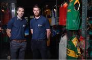 13 June 2017; All-Ireland winning stars Marc Ó Sé, left, of Kerry, and Richie Power of Kilkenny were at GAA Headquarters today for the launch of this year’s Bord Gáis Energy Legends Tour Series. The duo are among an array of GAA greats who will host tours of Croke Park as part of the 2017 Legends Tour series, an event that offers GAA fans a unique chance to experience the stadium from a player’s perspective. Croke Park, Dublin. Photo by Seb Daly/Sportsfile