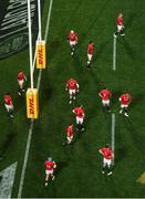 13 June 2017; British and Irish Lions players during the match between the Highlanders and the British & Irish Lions at Forsyth Barr Stadium in Dunedin, New Zealand. Photo by Stephen McCarthy/Sportsfile