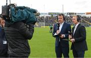4 June 2017; Damien Lawlor, left, and Ollie Canning of Sky Sports ahead of the Munster GAA Hurling Senior Championship Semi-Final match between Limerick and Clare at Semple Stadium, in Thurles, Co. Tipperary. Photo by Ray McManus/Sportsfile