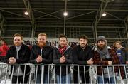 13 June 2017; Southern United FC players, all from Ireland, from left, Danny Ledwith, Stephen Last, Danny Furlong, Conor O'Keeffe and Andy Mulligan following the match between the Highlanders and the British & Irish Lions at Forsyth Barr Stadium in Dunedin, New Zealand. Photo by Stephen McCarthy/Sportsfile