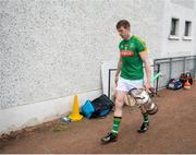 1 April 2017; Meath captain Damian Healy makes his way back to the dressing-room after the Allianz Hurling League Division 2B Final match between Meath and Wicklow at Parnell Park, in Dublin. Photo by Daire Brennan/Sportsfile