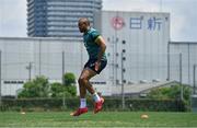 15 June 2017; Simon Zebo of Ireland during an Ireland rugby squad training session in Tokyo, Japan. Photo by Brendan Moran/Sportsfile