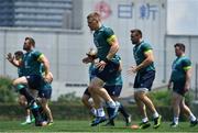 15 June 2017; Andrew Conway of Ireland during an Ireland rugby squad training session in Tokyo, Japan. Photo by Brendan Moran/Sportsfile