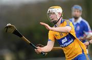 29 January 2012; Aaron Cunningham, Clare. Waterford Crystal Cup Hurling, Preliminary Round, Clare v Waterford Institute of Technology, O'Garney Park, Sixmilebridge, Co Clare. Picture credit: Ray McManus / SPORTSFILE