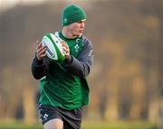 1 February 2012; Ireland's Jonathan Sexton in action during squad training ahead of their RBS Six Nations Rugby Championship game against Wales on Sunday. Ireland Rugby Squad Training, Carton House, Maynooth, Co. Kildare. Picture credit: Barry Cregg / SPORTSFILE