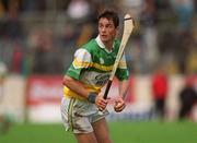 9 June 2002; Rory Hanniffy of Offaly during the Guinness Leinster Senior Hurling Championship Semi-Final match between Kilkenny and Offaly at Semple Stadium in Thurles, Tipperary. Photo by Ray McManus/Sportsfile