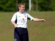 14 June 2002; Damien Duff during a Republic of Ireland training session at Sangok-dong Military Sports Facility in Seoul, South Korea. Photo by David Maher/Sportsfile