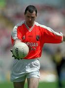 9 June 2002; Steven McDonnell of Armagh during the Bank of Ireland Ulster Senior Football Championship Semi-Final match between Armagh and Fermanagh at St Tiernach's Park in Clones, Monaghan. Photo by Damien Eagers/Sportsfile