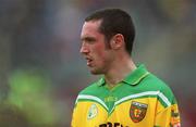16 June 2002; Brendan Devenney of Donegal during the Bank of Ireland Ulster Senior Football Championship Semi-Final match between  Donegal and Derry at St TiernachÕs Park in Clones, Monaghan. Photo by Damien Eagers/Sportsfile