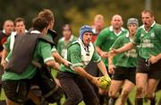 18 June 2002; David Humphreys during an Ireland Rugby squad training session at The Teachers Eastern Rugby Club in Auckland, New Zealand. Photo by Matt Browne/Sportsfile