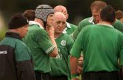 18 June 2002; Ireland captain Keith Wood during an Ireland Rugby squad training session at The Teachers Eastern Rugby Club in Auckland, New Zealand. Photo by Matt Browne/Sportsfile