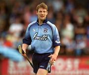 15 June 2002; Tommy Moore of Dublin during the Guinness All-Ireland Senior Hurling Championship Qualifying Round 1 match between Clare and Dublin at Parnell Park in Dublin. Photo by Ray McManus/Sportsfile