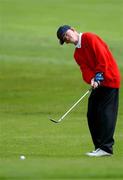 20 June 2002; Alan Punch of Cork chips onto the first green during the 2002 Special Olympics Ireland National Games at Elm Green Golf Club in Castleknock, Dublin. Photo by Aoife Rice/Sportsfile