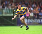 15 June 2002; James O'Connor of Clare during the Guinness All-Ireland Senior Hurling Championship Qualifying Round 1 match between Clare and Dublin at Parnell Park in Dublin. Photo by Ray McManus/Sportsfile