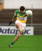 22 June 2002; Ciaran McManus of Offaly during the Bank of Ireland Leinster Senior Football Championship Semi-Final Replay match between Kildare and Offaly at Nowlan Park in Kilkenny. Photo by Damien Eagers/Sportsfile