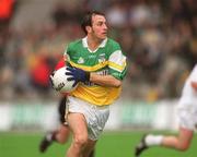 22 June 2002; Roy Malone of Offaly during the Bank of Ireland Leinster Senior Football Championship Semi-Final Replay match between Kildare and Offaly at Nowlan Park in Kilkenny. Photo by Damien Eagers/Sportsfile