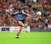 23 June 2002; John McNally of Dublin during the Bank of Ireland Leinster Senior Football Championship Semi-Final match between Dublin and Meath at Croke Park in Dublin. Photo by Ray McManus/Sportsfile