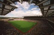 23 June 2002; A general view of Croke Park, as seen from the Davin Stand, looking towards the Cusack Stand, during the Bank of Ireland Leinster Senior Football Championship Semi-Final match between Dublin and Meath at Croke Park in Dublin. Photo by Pat Murphy/Sportsfile