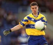 22 June 2002; Paul Hehir of Clare during the Bank of Ireland All-Ireland Senior Football Championship Qualifying Round 2 match between Laois and Clare at O'Moore Park in Portlaoise, Laois. Photo by Aoife Rice/Sportsfile