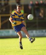 22 June 2002; Ger Quinlan of Clare during the Bank of Ireland All-Ireland Senior Football Championship Qualifying Round 2 match between Laois and Clare at O'Moore Park in Portlaoise, Laois. Photo by Aoife Rice/Sportsfile