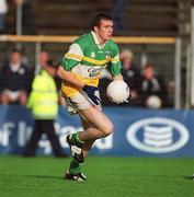 22 June 2002; Ciaran McManus of Offaly during the Bank of Ireland Leinster Senior Football Championship Semi-Final Replay match between Kildare and Offaly at Nowlan Park in Kilkenny. Photo by Brendan Moran/Sportsfile
