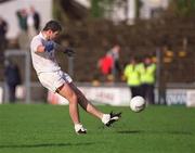 22 June 2002; Martin Lynch of Kildare during the Bank of Ireland Leinster Senior Football Championship Semi-Final Replay match between Kildare and Offaly at Nowlan Park in Kilkenny. Photo by Brendan Moran/Sportsfile