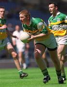 23 June 2002; Alan Mulhall of Offaly during the Bank of Ireland Leinster Junior Football Championship Semi-Final match between Offaly and Kildare at Croke Park in Dublin. Photo by Damien Eagers/Sportsfile