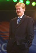 18 June 2002; Republic of Ireland captain Steve Staunton during the Republic of Ireland homecoming in Phoenix Park, Dublin, following the 2002 FIFA World Cup Finals in South Korea and Japan. Photo by Pat Murphy/Sportsfile